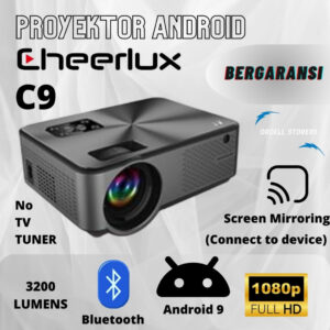 VIDEOPROJ. CHEERLUX C9 Android 1/8Go LCD/LED WXGA 2800lu
