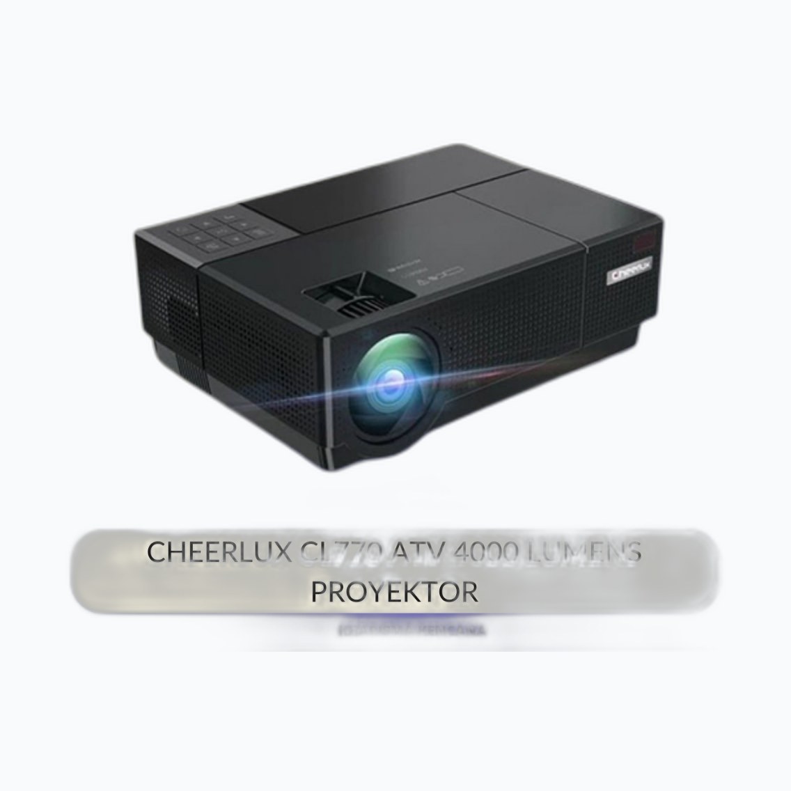 VIDEOPROJ. CHEERLUX CL770 Projecteur FHD 650lu WiFi6 HDMI/AV Android