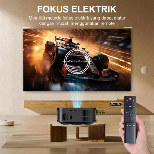 VIDEOPROJ. CHEERLUX E2 Mini Projecteur FHD 300lu HDMI/USB Andr13