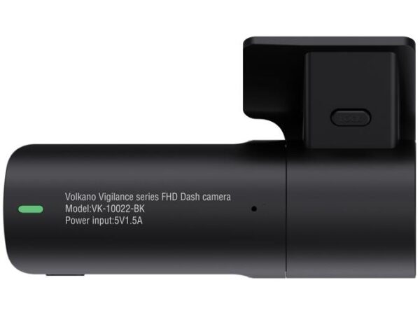 VOLKANO VK-10021-BK TREK Series DASH CAM HD LCD 2,2 Noir