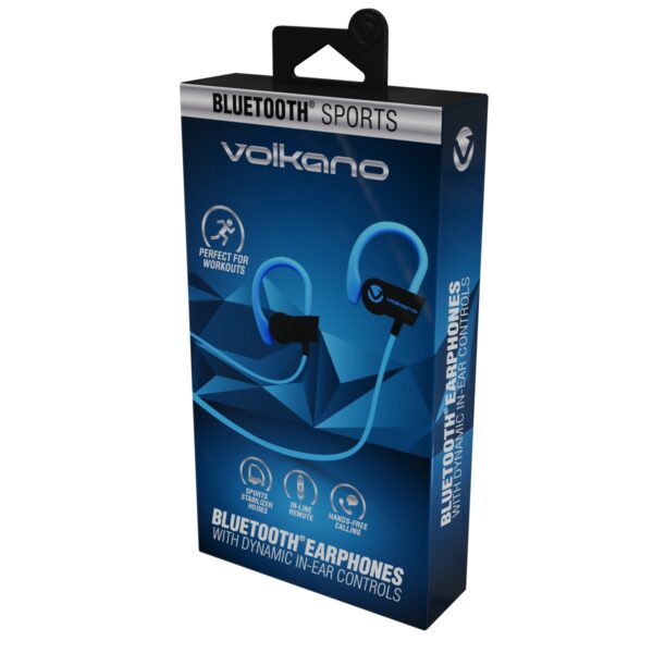 VOLKANO VK-1008 BKGN Race Bluetooth Sport écouteurs-noir/Vert