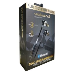 VOLKANO VK-1104-BK Resonance Oreillettes INTRA DUAL Driver +Etui #BF
