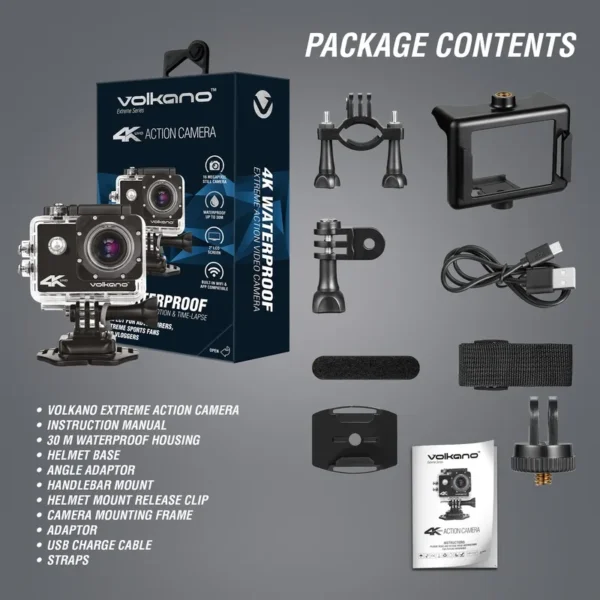 VOLKANO VK-20044-CH ADAPTATEUR USB-C (M) vers HDMI+VGA (F) 10cm