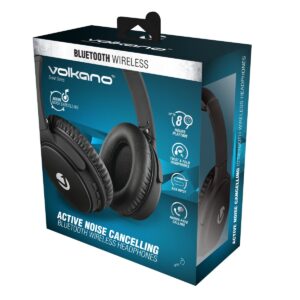 VOLKANO VK-2010-BK Casque Antibruit Actif BTH Sonar Series*Noir