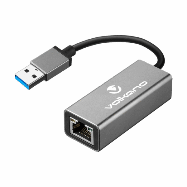 VOLKANO VK-20166-GM Adaptateur USB3.0 (M) vers GbLAN 10/100/1000