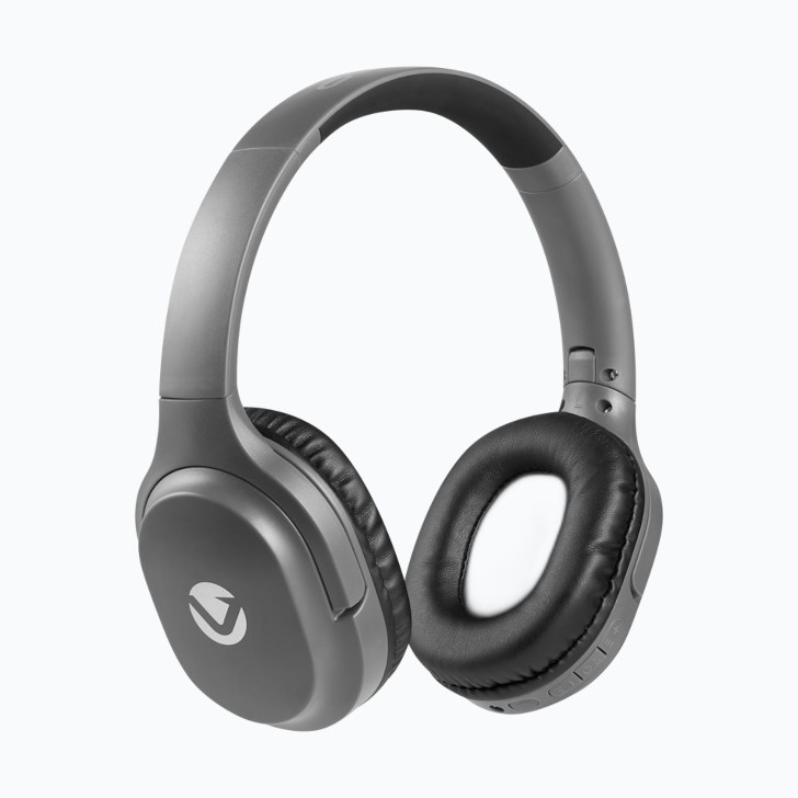 VOLKANO VK-2023 DG Casque Bluetooth Pebble Series - Gris Foncé
