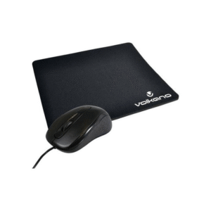 VOLKANO VK-30025-BK SLICK Bundle SOURIS OPTIQUE filaire USB +TAPIS