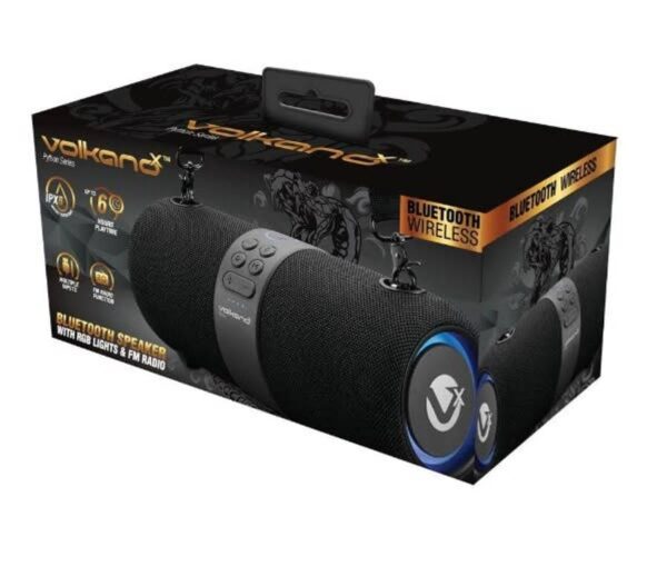 VOLKANO VK-3203-BK PYTHON Series HAUT-PARLEUR Bluetooth 2x 9W IPX6