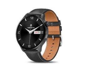 VOLKANO 5086 BK MONTRE Fit Forte Series SmartWatch bracelet en cuir