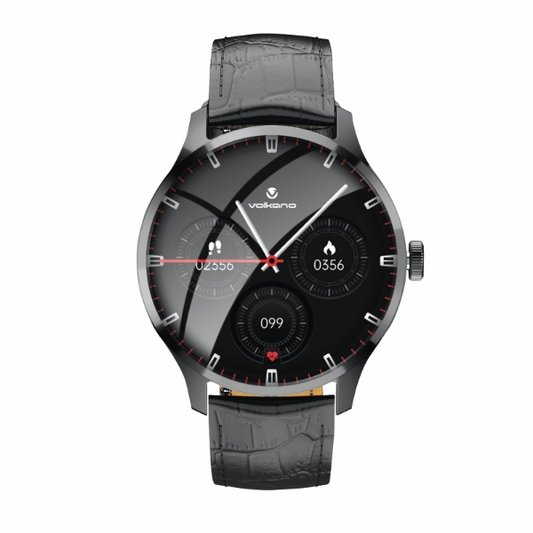 VOLKANO VK 5087 BK MONTRE CONNECTEE Career avec chargement sans fil