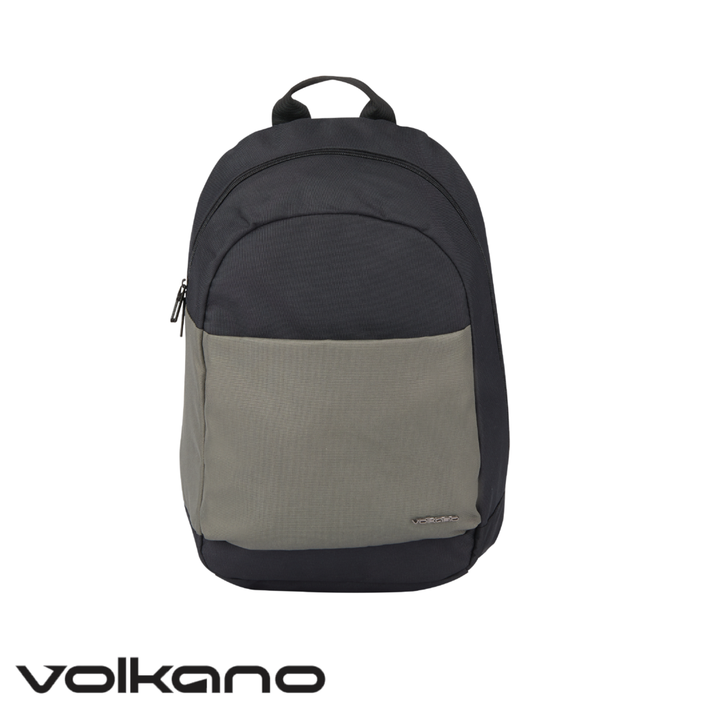 VOLKANO VK-7137-BKGR SAC A DOS pour PORTABLES 15,6 +Port USB * Gris