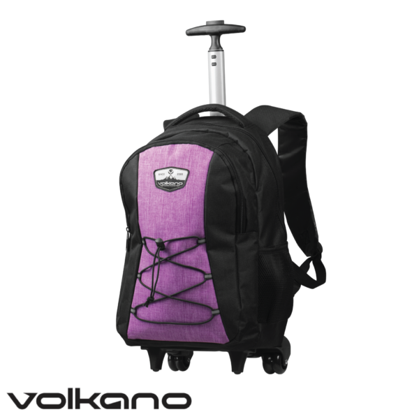 VOLKANO VK-9150-PK SAC A DOS WINNER TROLLEY 22L PINK