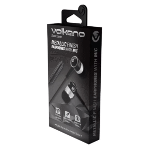 VOLKANO VSN202-WHT V2 STANNIC ECOUTEURS filaires INTRA +Micro * BLANC