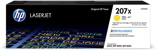 HP207X - Toner Jaune - 2450 pages (sur commande)