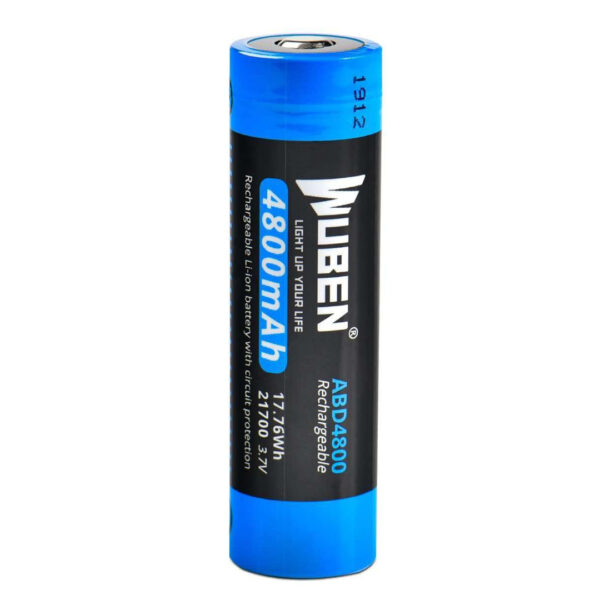 WUBEN 21700 BATTERIE 4800mAH