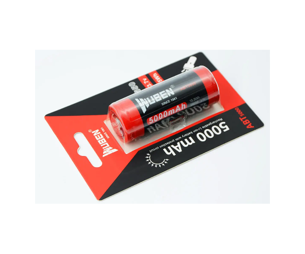 WUBEN 26650 BATTERIE 5000mAH ABT5000C
