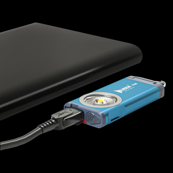 WUBEN G2 Porte-clés EDC 500 L * Bleu