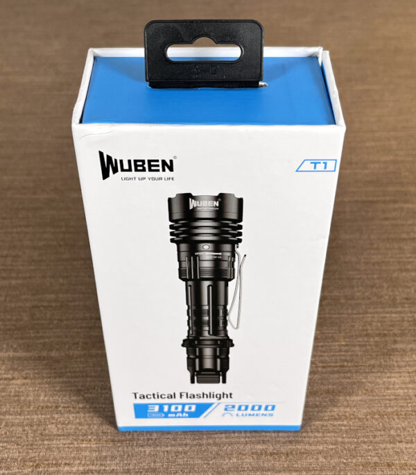 WUBEN T1 Lampe TORCHE LED Tactique 2000lu 3100mAh rechargeable