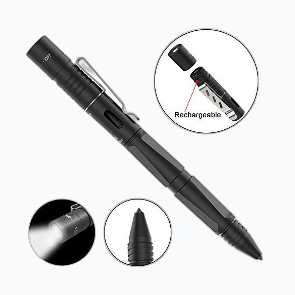 WUBEN TP10 Lampe de POCHE / Stylet Multifonctions * Dark GREY
