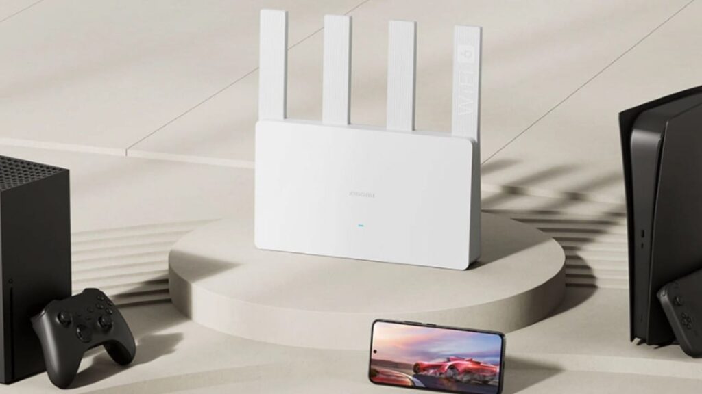 XIAOMI Pack de 2 routeurs sans fil Wi-Fi Mesh System AX3000 NE Blanc