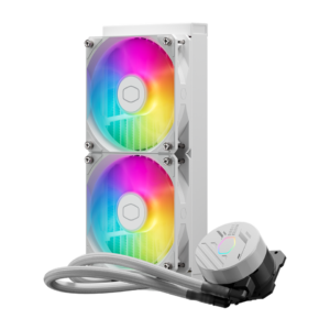 VENTIRAD COOLER MASTER MasterLiquid 240L Core ARGB Blanc