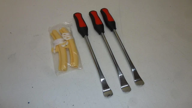CasR - Kit de 3x LEVIERS/DEMONTE-PNEU pour roues 8,5-10 sans CHAMBRE