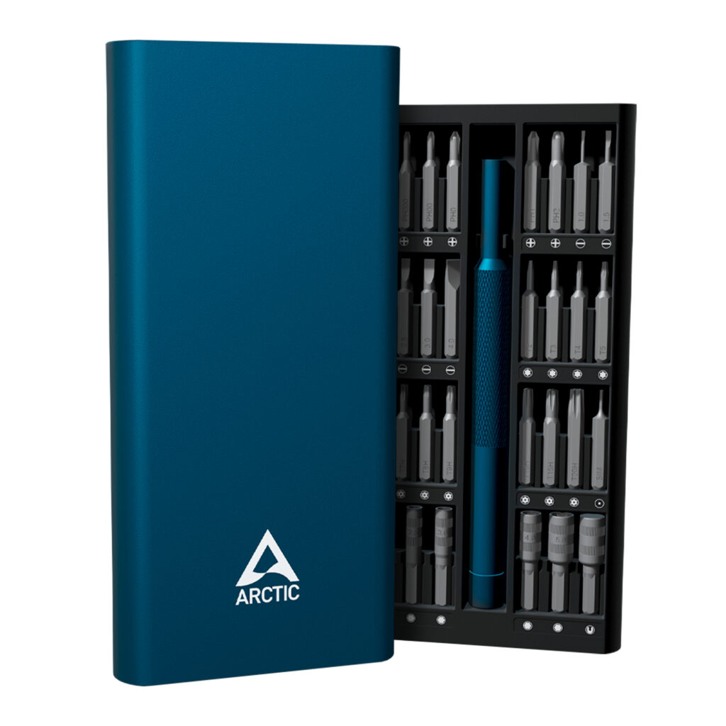 Assortiment de tournevis de précision Arctic (61 pièces) - AETLS00001
