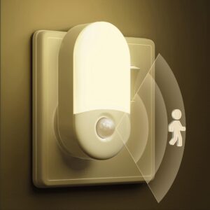 VOLKANO SWD-50009-WT VEILLEUSE 12lm +DETECTEUR DE MOUVEMENT