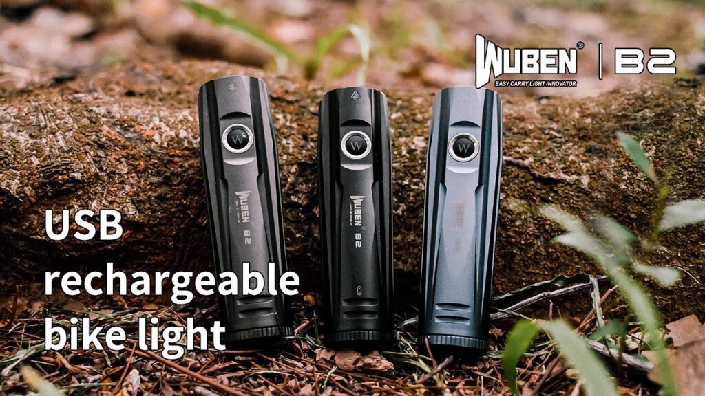 WUBEN B2 Lampe LED spécial VELO 1300lu 21700mAh rechargeable