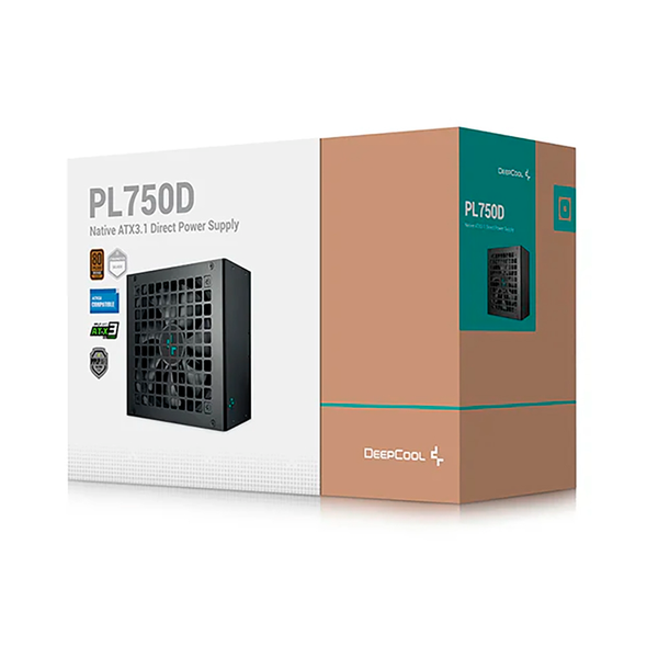 ALIM. DEEPCOOL ATX 750W 80+ Bronze * PL750-D Noir