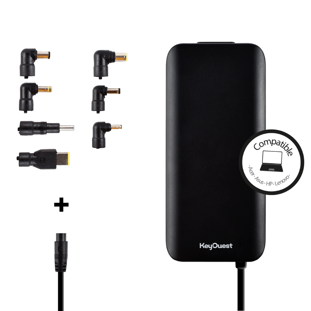 HKY CHARGEUR/ALIM. UNIVERSEL pour NOTEBOOKS 90W USB-C