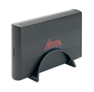 HEDEN Boitier EXT. USB3 pour HDD 3,5 SATA ALU NOIR * 0-BEHED35U3N