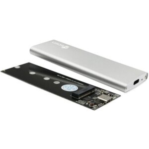 HEDEN Boitier EXT. USB3.1 (Type-A/C) pour SSD M.2 SATA * 0-BEHEDM2ALU