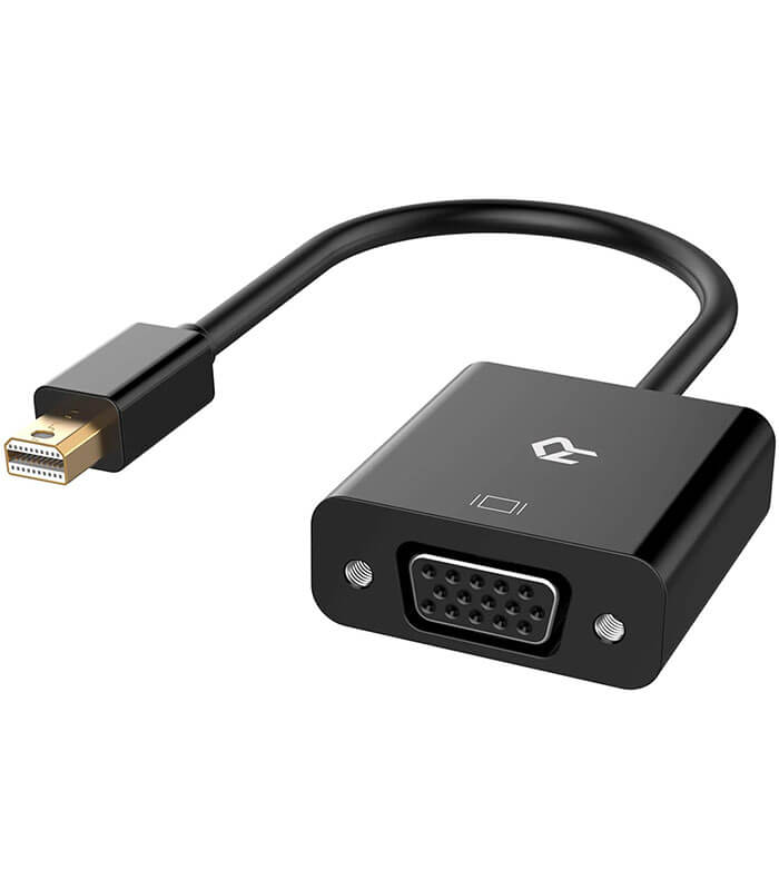 ADAPTATEUR Mini-DP 1.2 (M) vers VGA (F) Boîtier métal * 127383