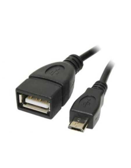 ADAPTATEUR OTG MicroUSB2.0 (M) vers USB2.0 (F) 0,20M * 532416