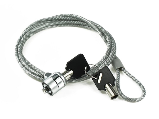 HEDEN CABLE ANTIVOL à CLEf Alliage zinc 5mm 1.80M * 0-CABANTIVOL