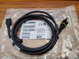 CABLE ZEBRA USB Series A CONNECTOR 2.1m DROIT * CBA-U01-S07ZAR