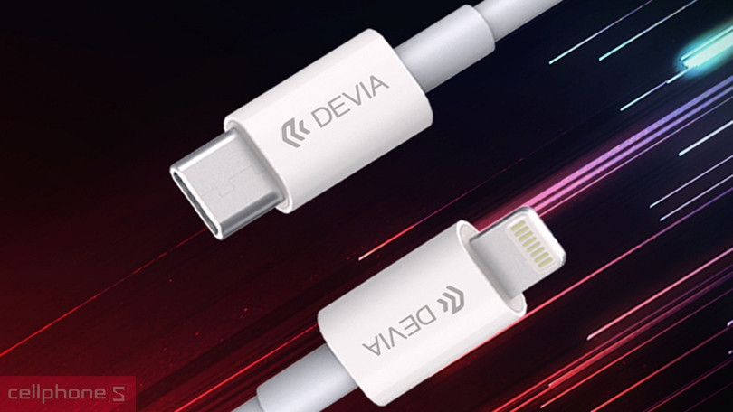 DEVIA GRS Environment-friendly C To Lightning PD 27W Cable(3A,1M)