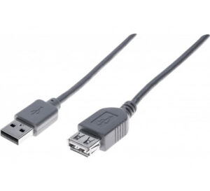 Rallonge USB2.0 Type-A/A Grise 1m * 532412