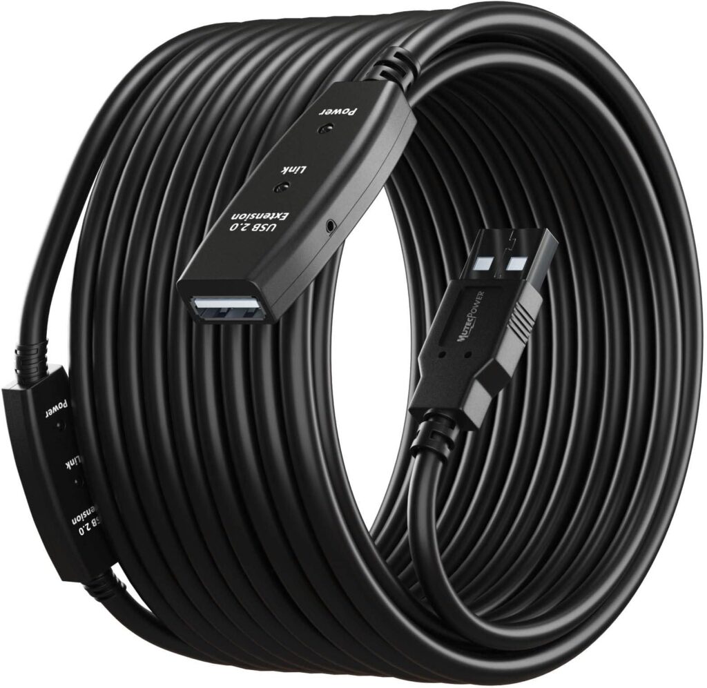 Rallonge USB2.0 Type-A M/F * 5,00m [532415]