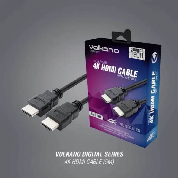 VOLKANO VK-20056-BK DIGITAL SERIES 4K CABLE HDMI 5M