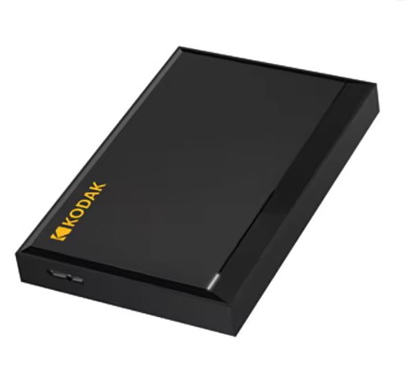 KODAK Portable P190 HDD EXT. 1To 2,5 USB3.2 Gen 1 (TCP 6€ incl.)