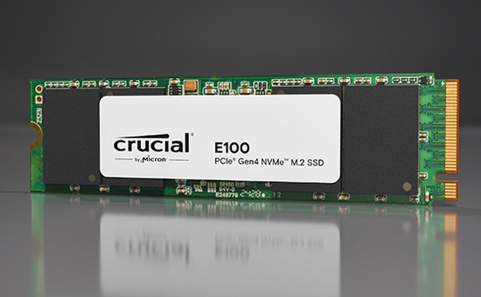 Disque Dur SSD CRUCIAL E100 1To M.2 NVMe * CT1000E100SSD8-T (Nu)