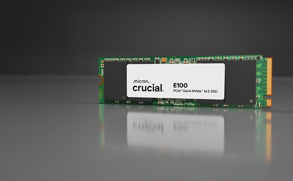 Disque Dur SSD CRUCIAL E100 480Go M.2 NVMe * CT480E100SSD8