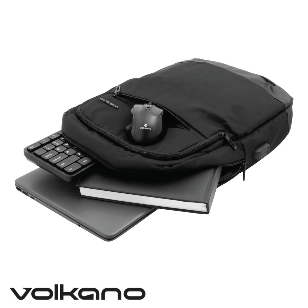 VOLKANO AMPLIFY INGWE 15.6 sacoche ordinateur portable noire/grise