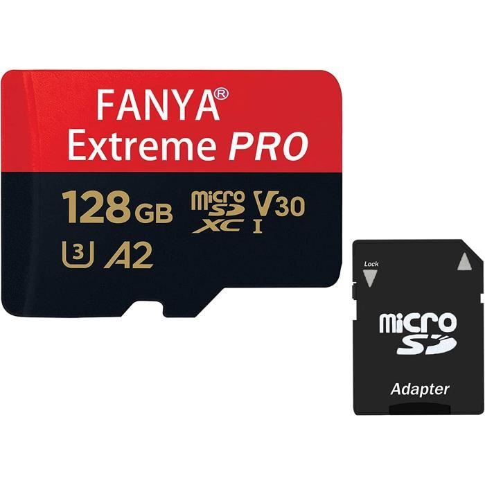 MicroSD 128Go CONNEX U1 R80 W20 (TCP 3.40€ incl)