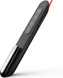 WE - TELECOMMANDE de Présentation / Pointeur Laser s/fil USB * Noir