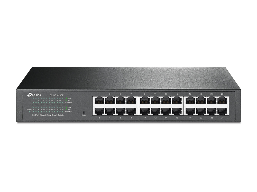 TP-LINK TL-SG1024DE * SWITCH 24xGbL manageable VLAN QoS, rackable