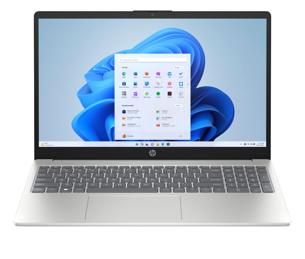 HP 15-fc0129nf 15,6 FHD AMD Ryzen 3 7320U 8/512Go WiFi6 W11
