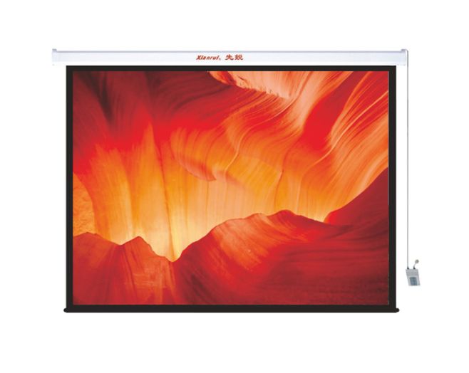 ECRAN VIDEOPROJECTEUR XR-EST 108 (16:9) 2.40m x 1.35m élec.+tel.